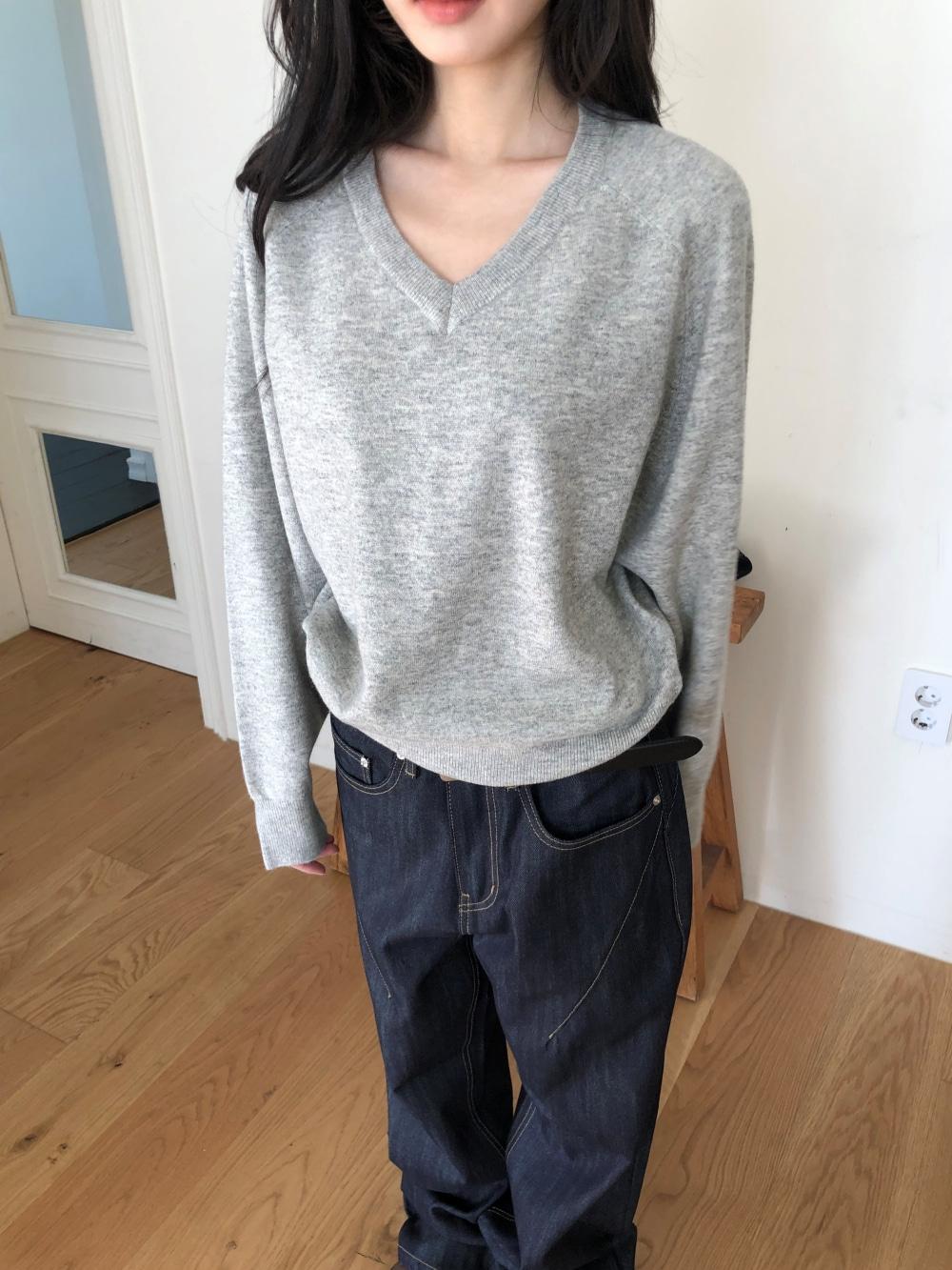 ARW | Softline V-neck Knit | Archive. Ryu / 아카이브류