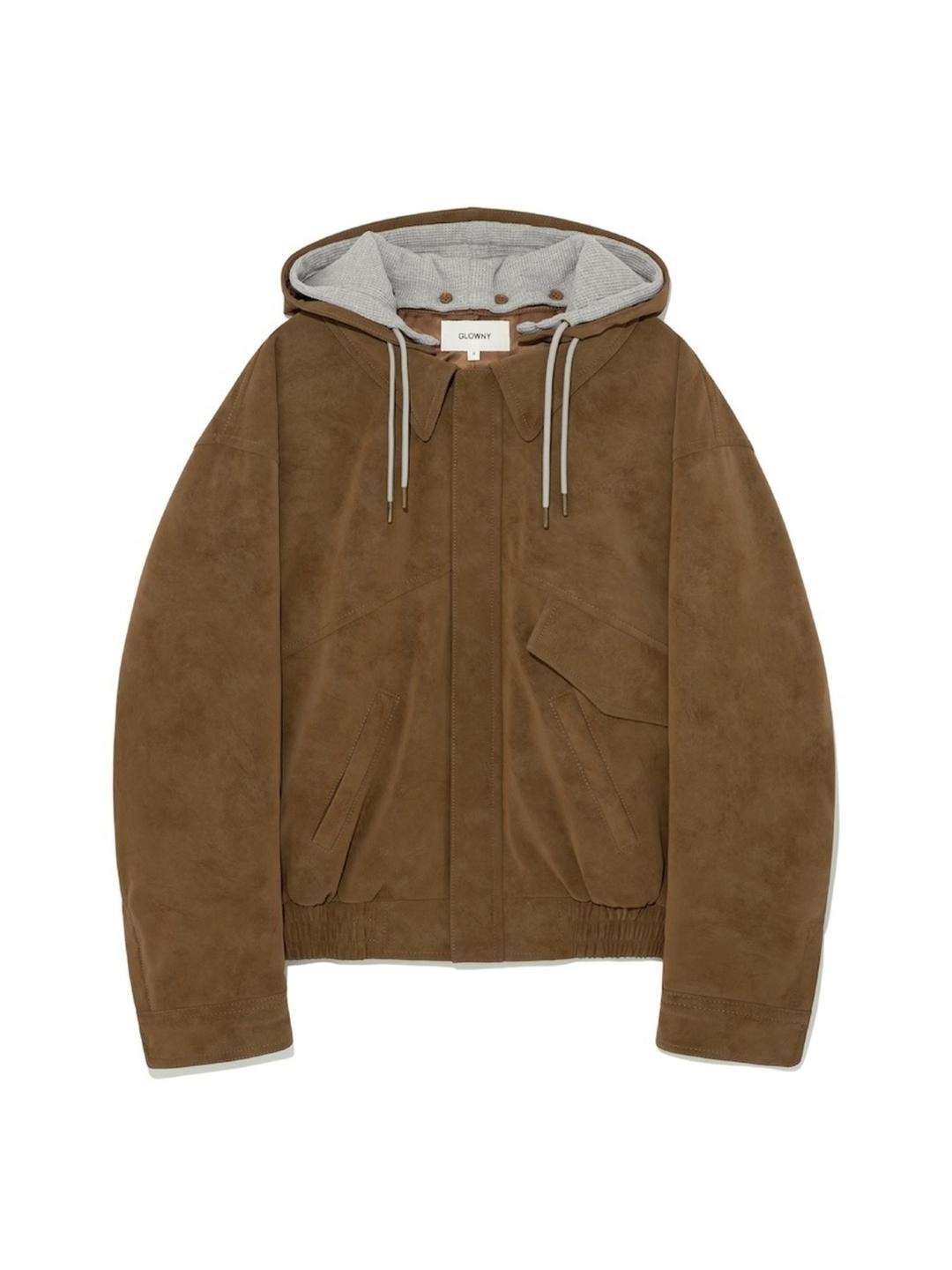 [10/29~] URBAN SUEDE JUMPER (BROWN)