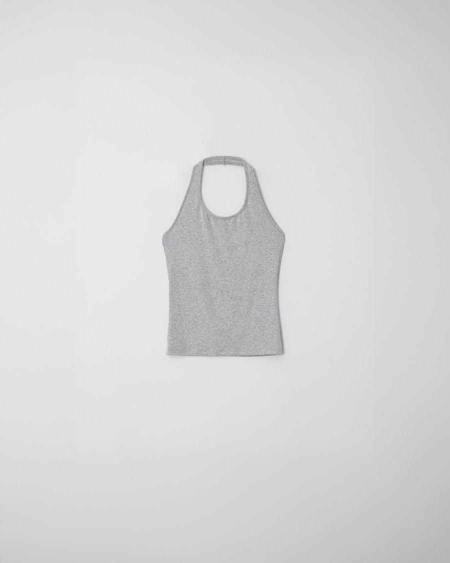 [3RD]Soft halter top(4color)