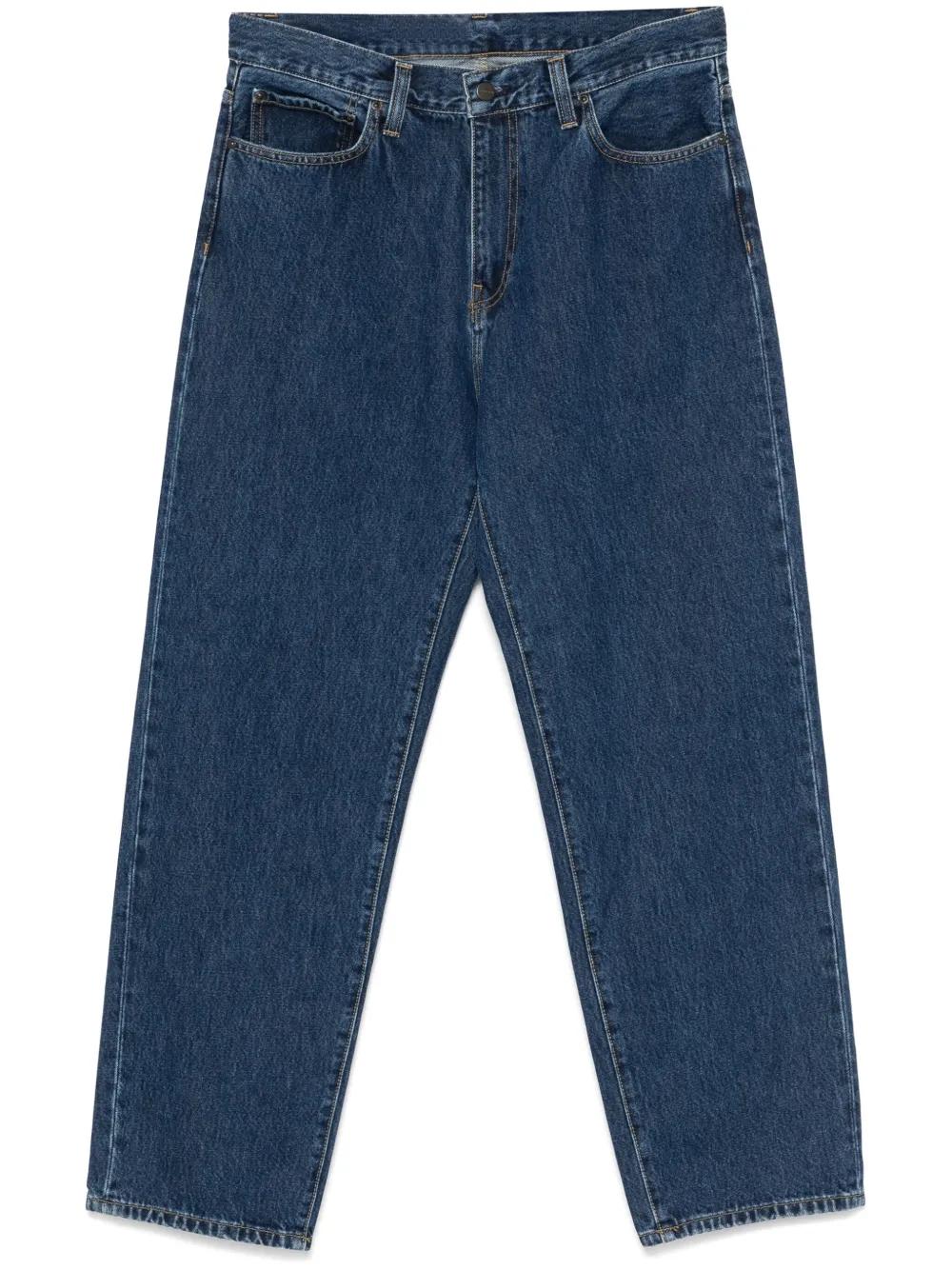 Carhartt WIP Aaron Jeans | Blue | FARFETCH KR