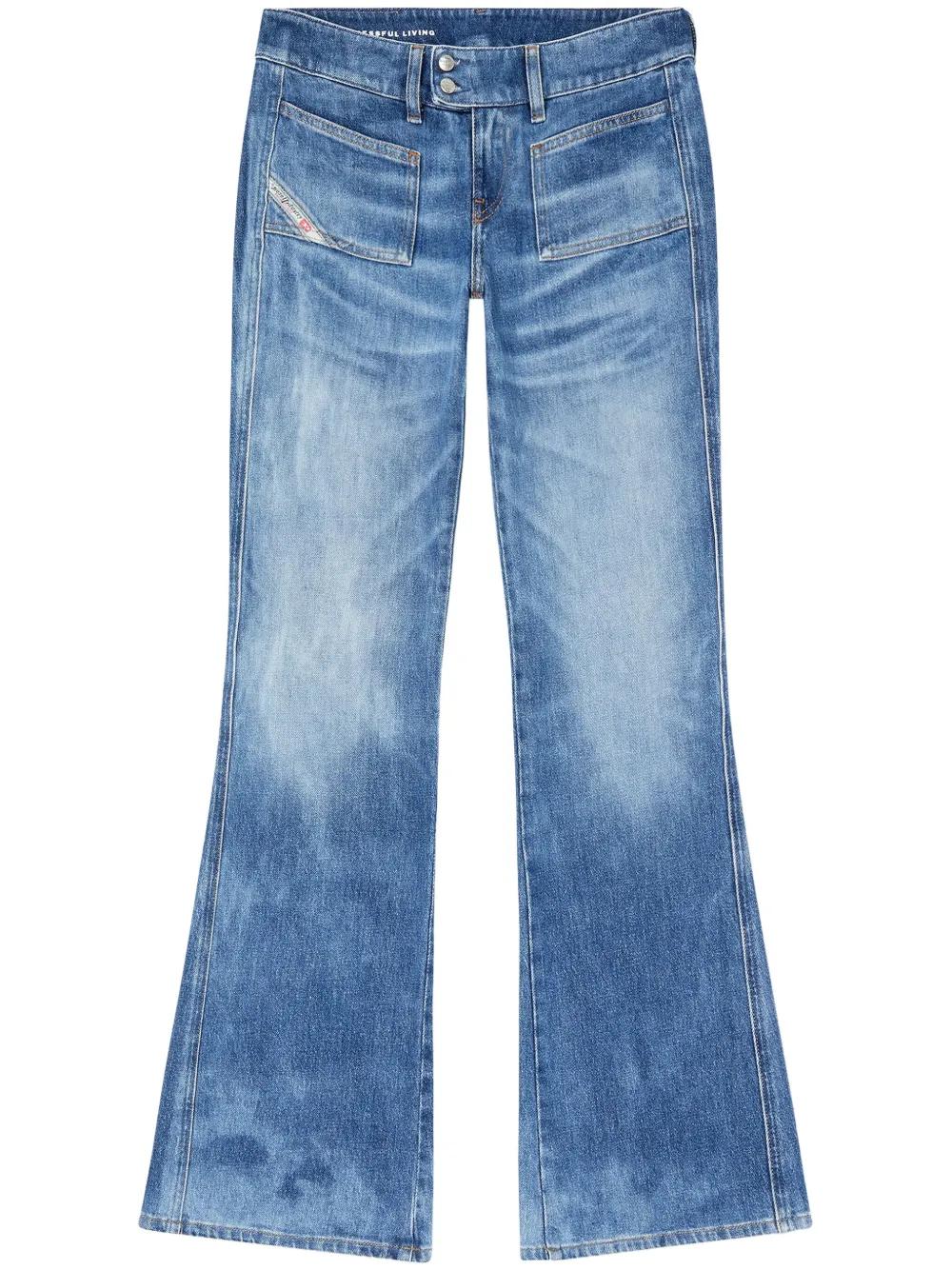 Diesel 디허쉬 플레어 진 | 블루 | FARFETCH KR