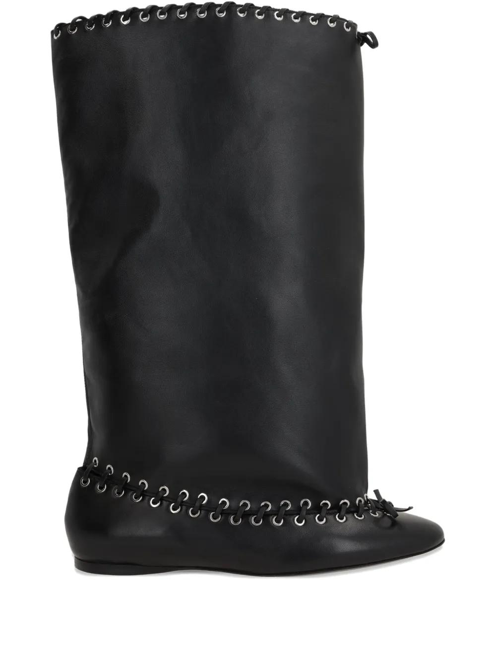 ALL IN Grommet Boots | Black | FARFETCH PT
