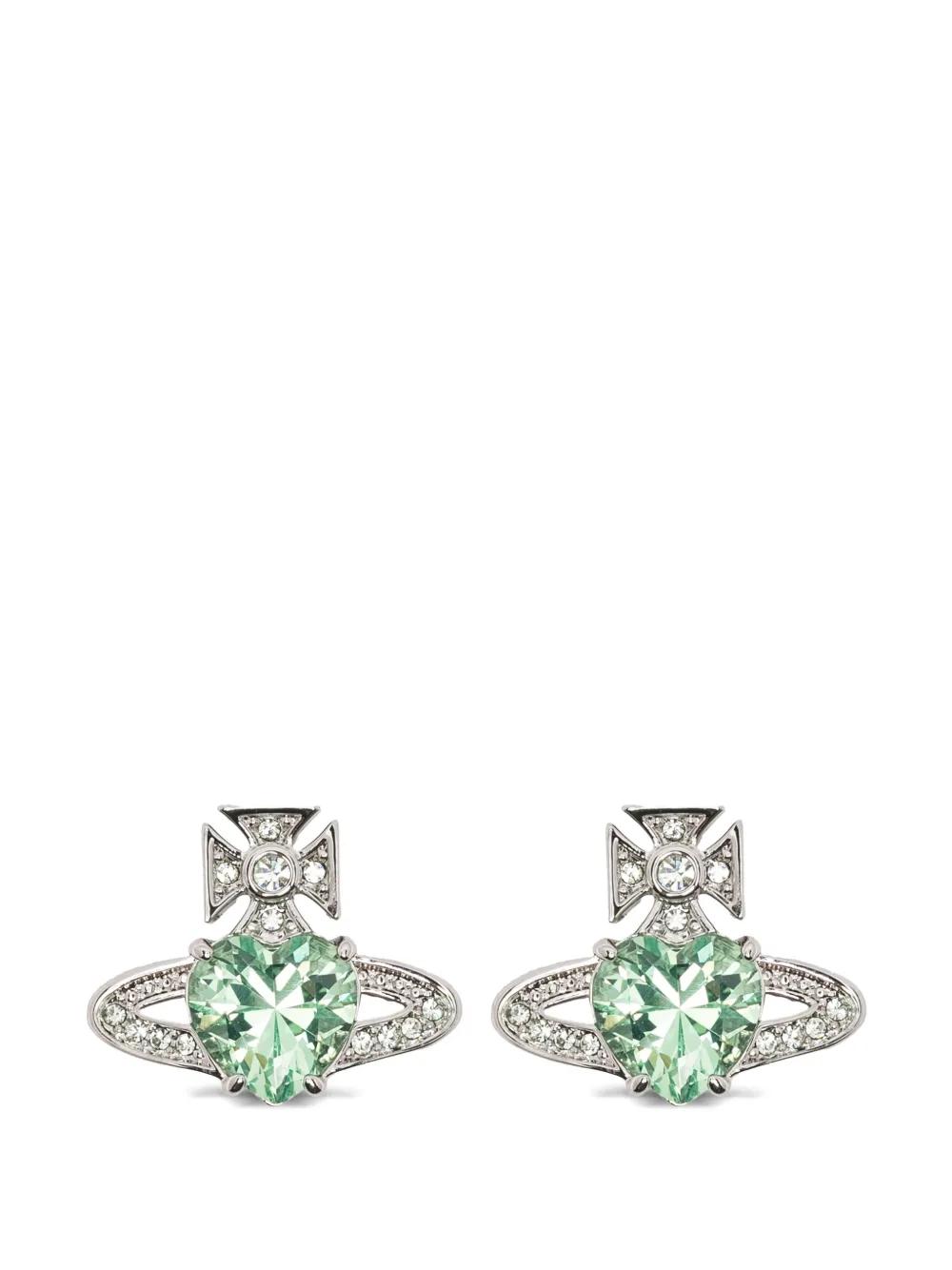 Vivienne Westwood 아리엘라 하트 구체 이어링 | 실버 톤 | FARFETCH KR