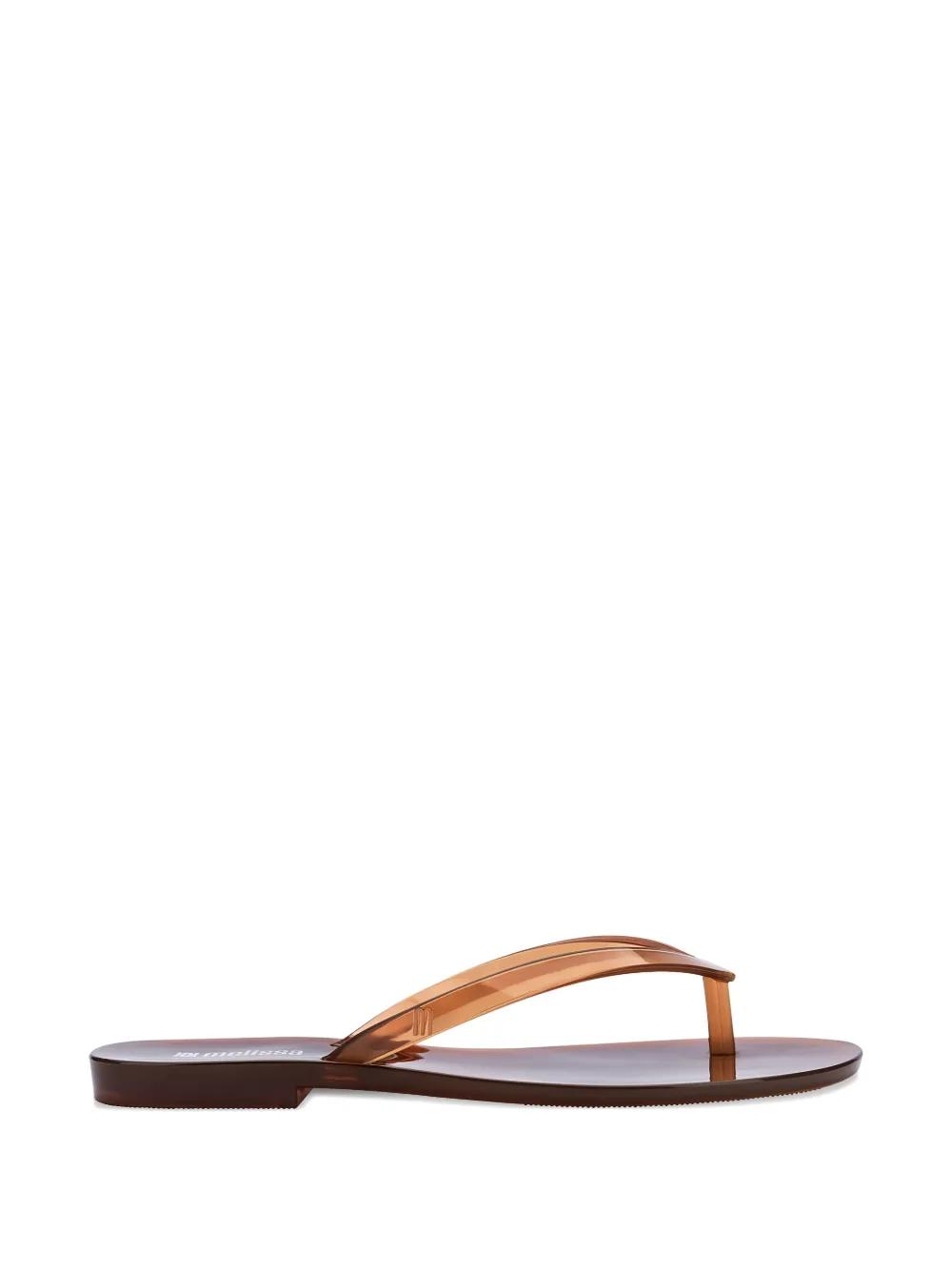 Melissa Harmonic Jelly flip-flops | Brown | FARFETCH