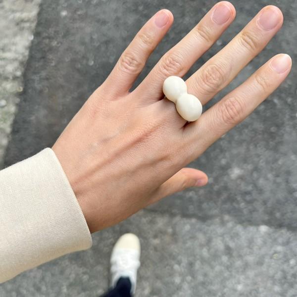Peanut Ring/Vanilla White