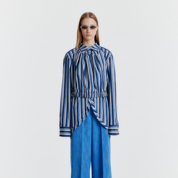 YOHO Turn-up Pants - Blue