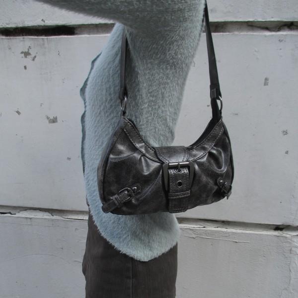 buckle mini shoulder bag