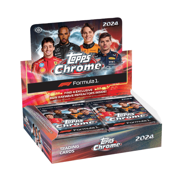 2024 탑스 크롬 F1 레이싱 하비 라이트 퀄리파잉 랩 박스