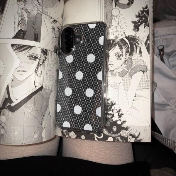 Stockings case(dot) - White