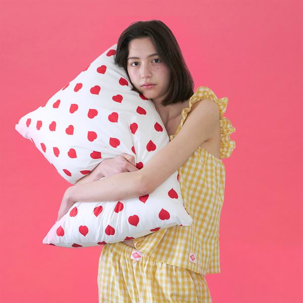 니스 프릴 슬리브 파자마 세트 (옐로우)