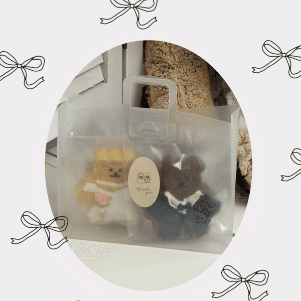 신랑신부쿠키🐻🐻💕