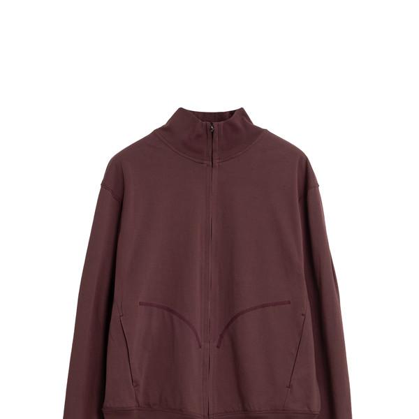 JERSEY ZIP-UP (WINE)