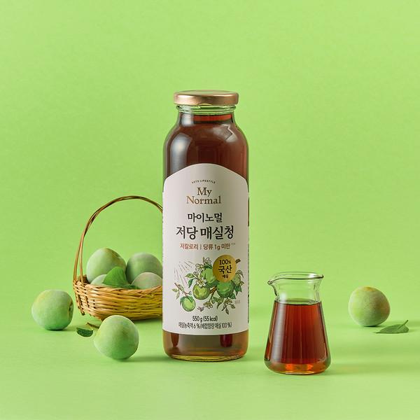 마이노멀 저당 저칼로리 매실청 550g (7월 초 입고 예정)