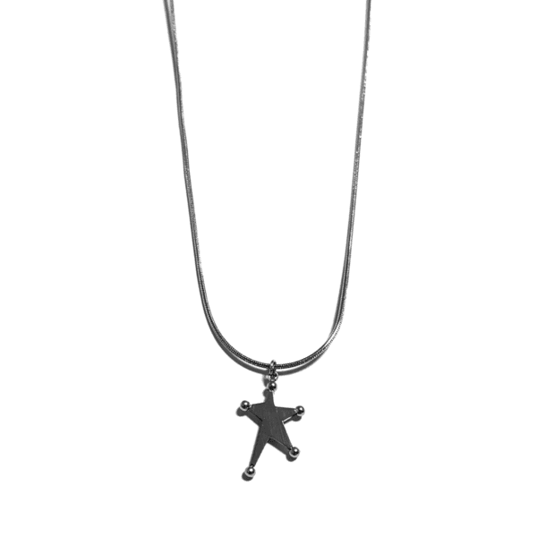 Flat Star Necklace (Large Size)