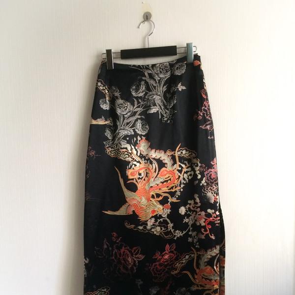 Oriental mood long skirt