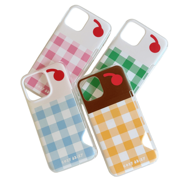 [코지데이지] 소다 시리즈& 푸딩 카드 폰케이스(하드)