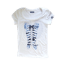 Bone to be lovely blue silk wing