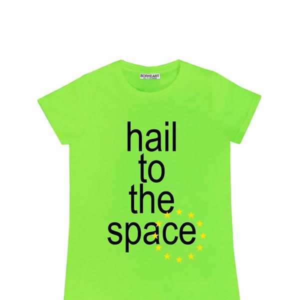 Hail To The Space Slim Tee - Brat