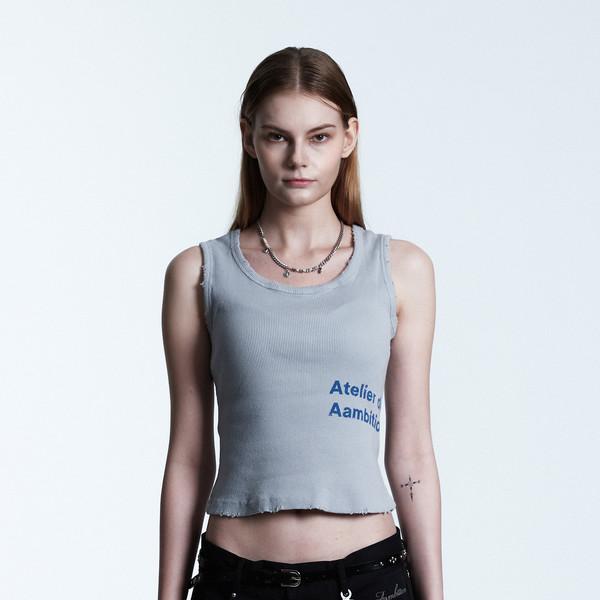 Atelier Cross Sleeveless (Blue-Grey)