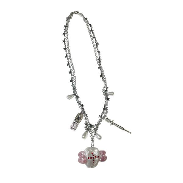 Dentist Pink Angel Necklace