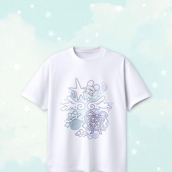 위시메이커 스프링클 티셔츠 (화이트)