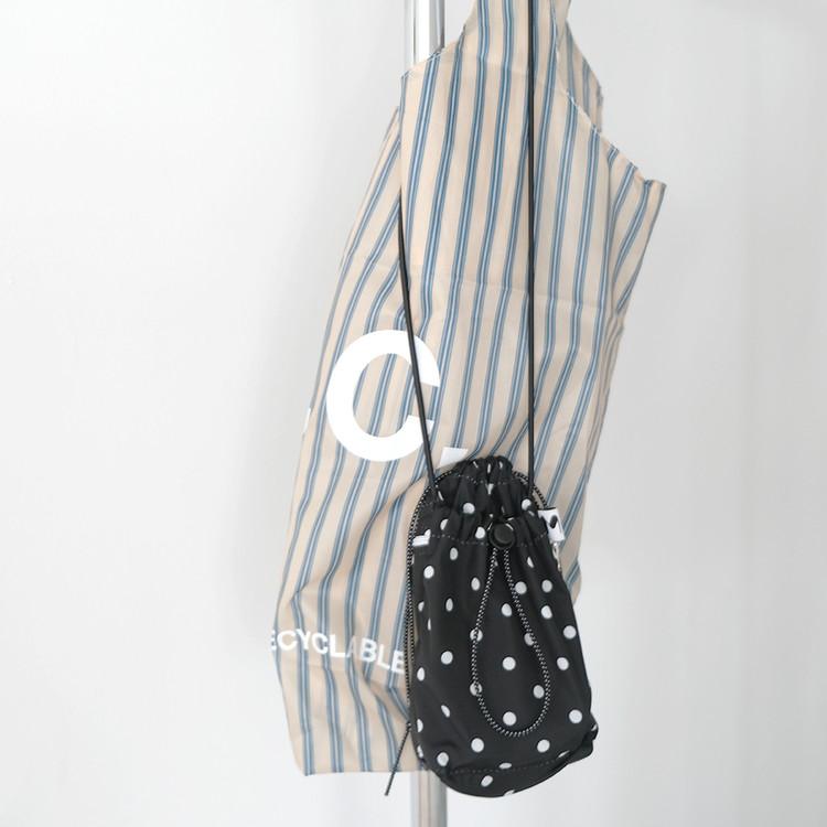 3Pockets Mini Bag Black • Dot : 민민