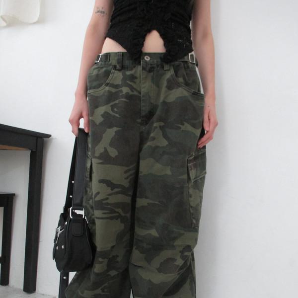 camo buckle cargo pt