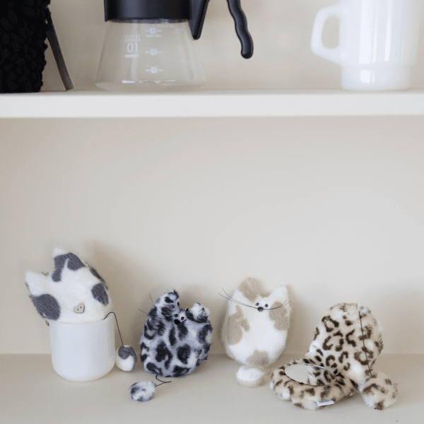 손거울 뚱냥이 Key Ring