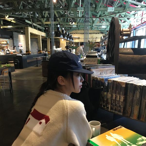 레드 루프 니트 집업 가디건