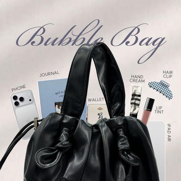 [11차 리오더] 버블 백 (Black)