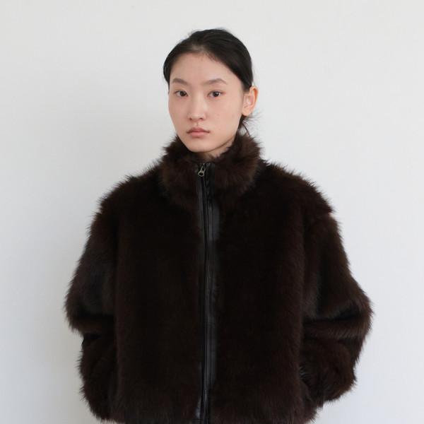 Belt Bag Fur Jumper (Brown)