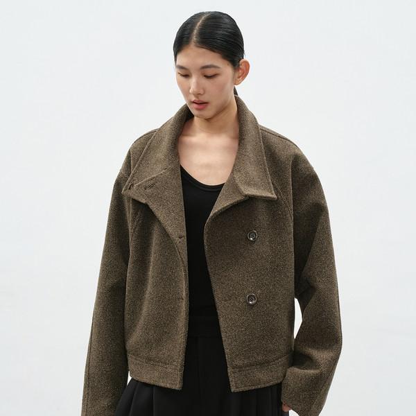 High Neck Short Jacket