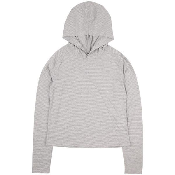 Second skin hoodie(melange stripe)