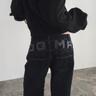 DGMA PATCHED SEMI BAGGY DENIM PANTS DARK INDIGO