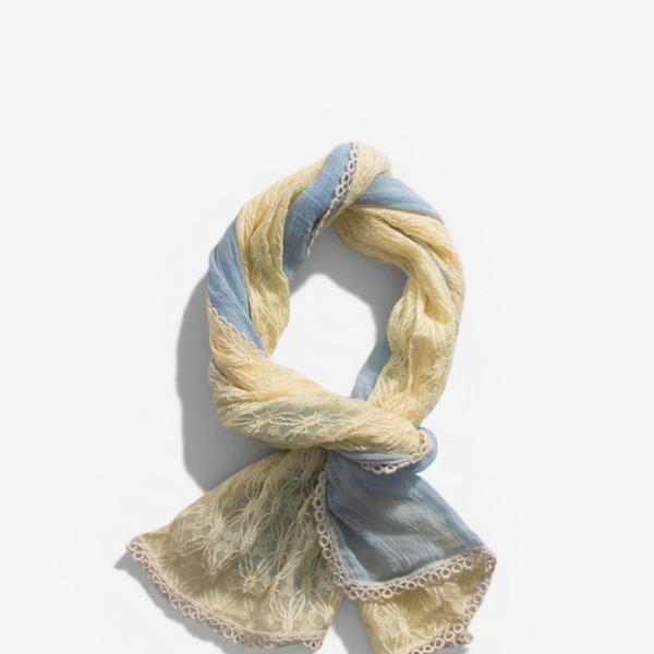 E-0113 YELLOW-SKYBLUE MUFFLER