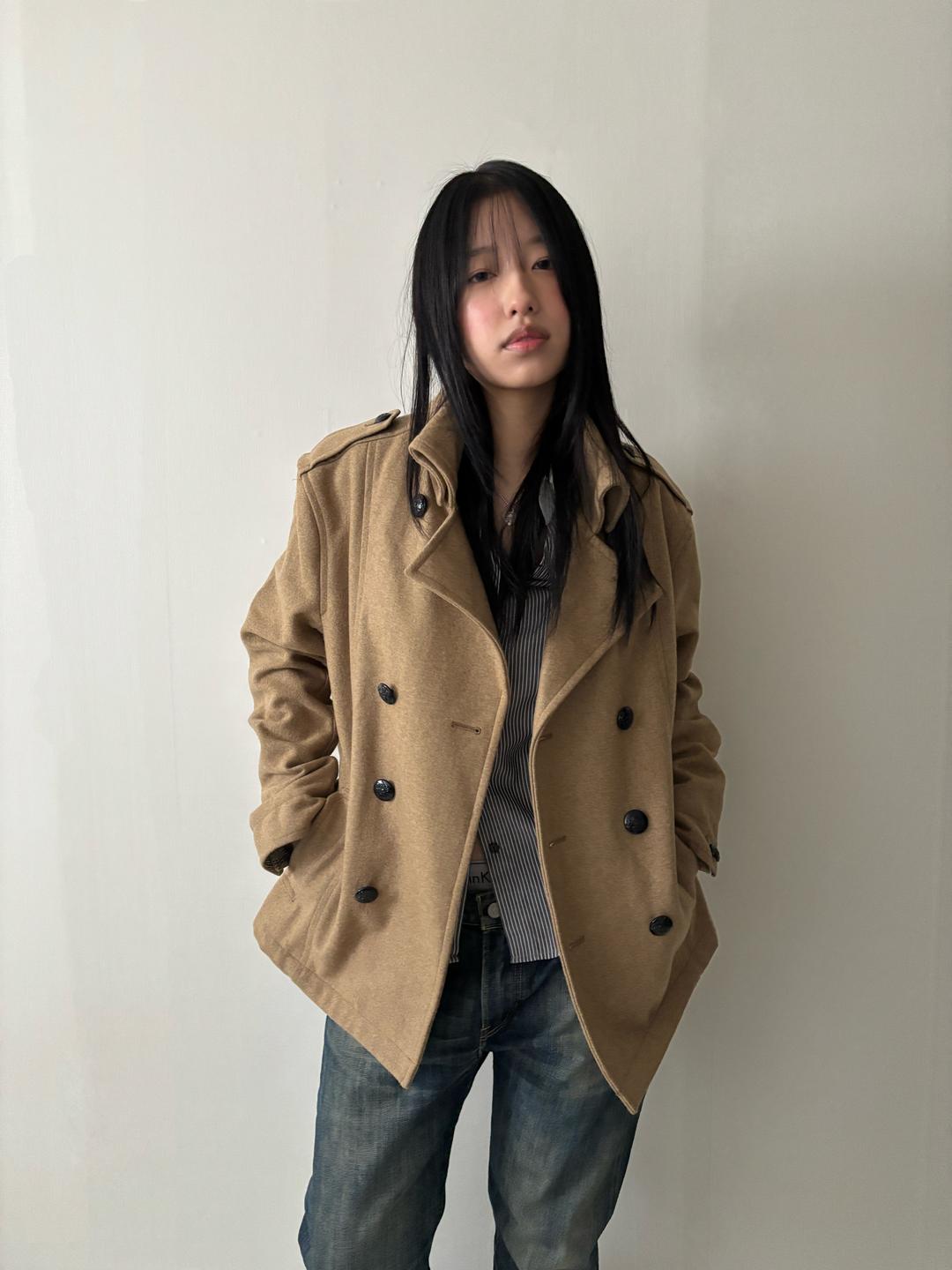 MICHEL KLEIN Double button coat