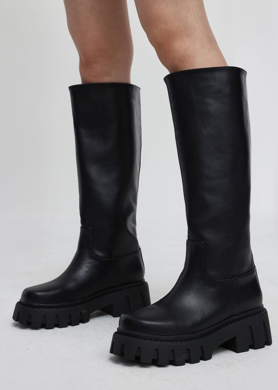 블랙업 [2천족판매] [MADE] 베리테 트랙솔 롱부츠