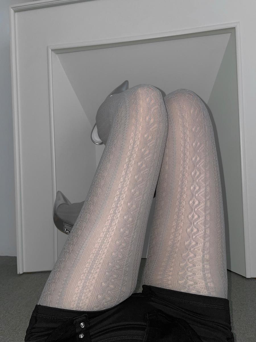 디에어타운 vintage lace stocking(3 color)