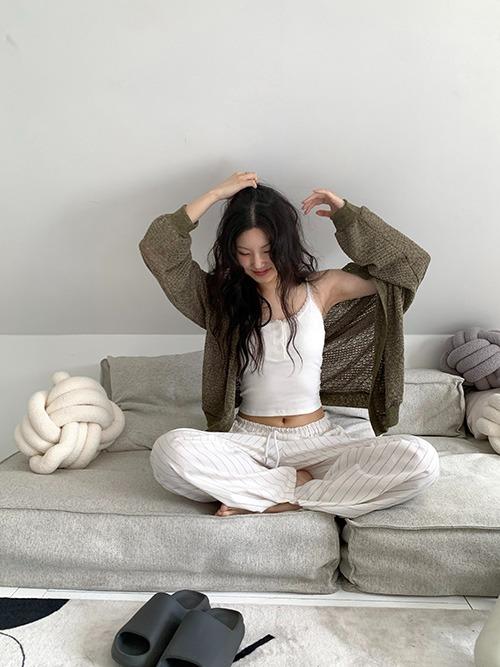 클라따 crochet knit cardigan, 3color