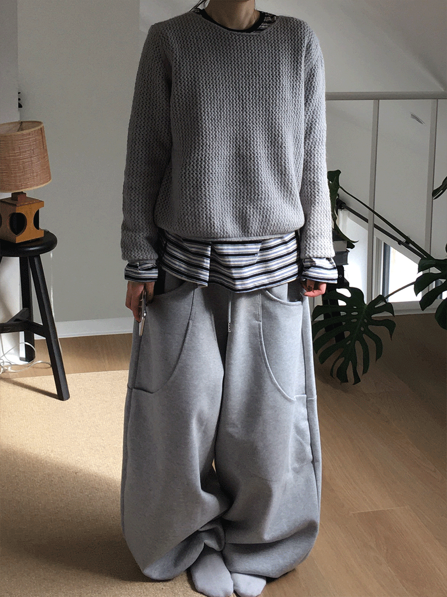 르미닛 벌룬 스웻 팬츠