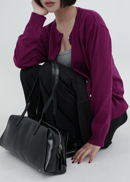 오뉴이 브리즈 히든 버튼 라운드 가디건