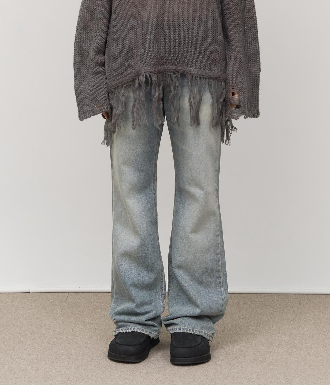 하이파이펑크 (W) Quest Low-rise Bootscut Denim