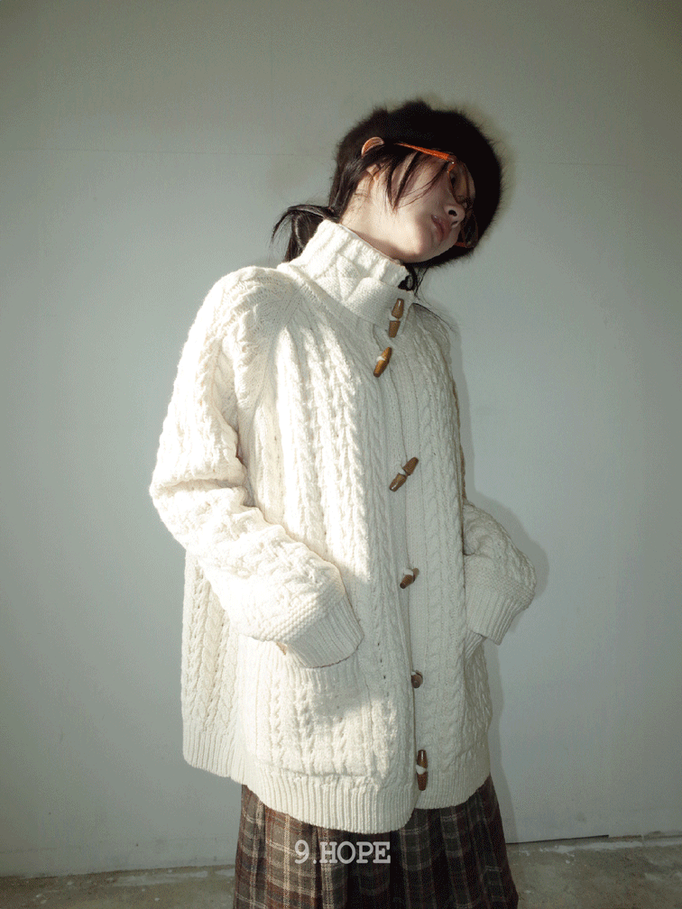 김아홉 코코아 루즈핏 더플 CD