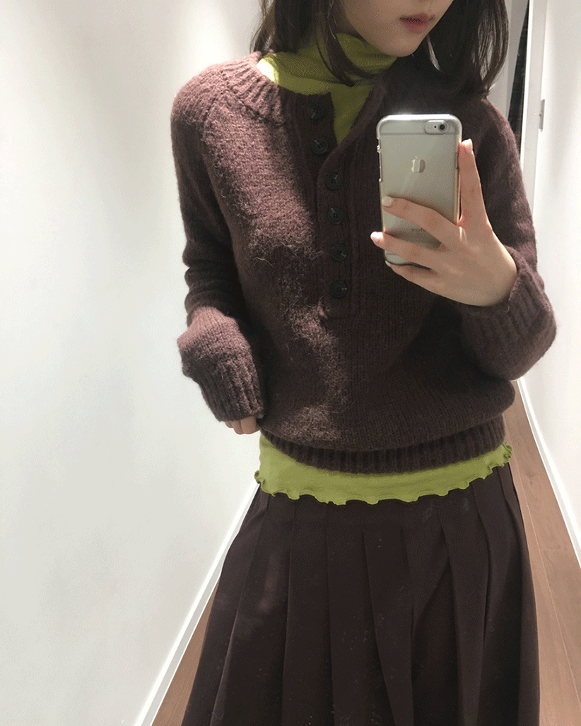 더기 [오늘출발]램스울 알파카 니트 (4color) *아이보리 당일 발송 가능!