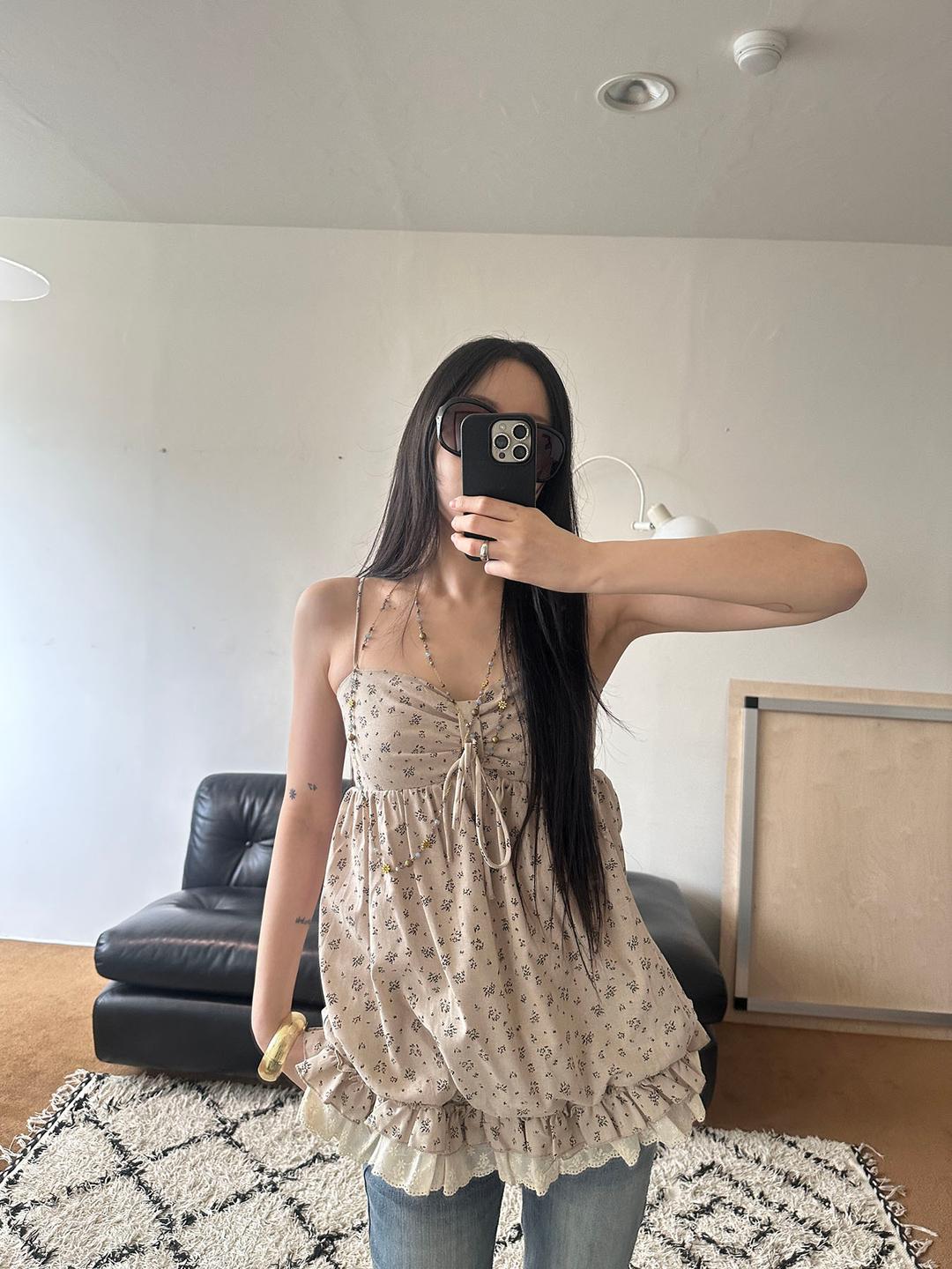 이너뮤트 daisy pumpkin blouse (2color)