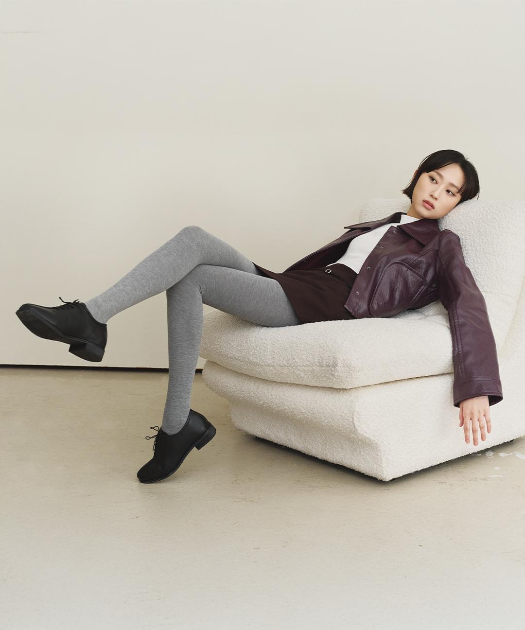 마른파이브 류혜영 PICK💜 넉넉 니트 모달면 스타킹