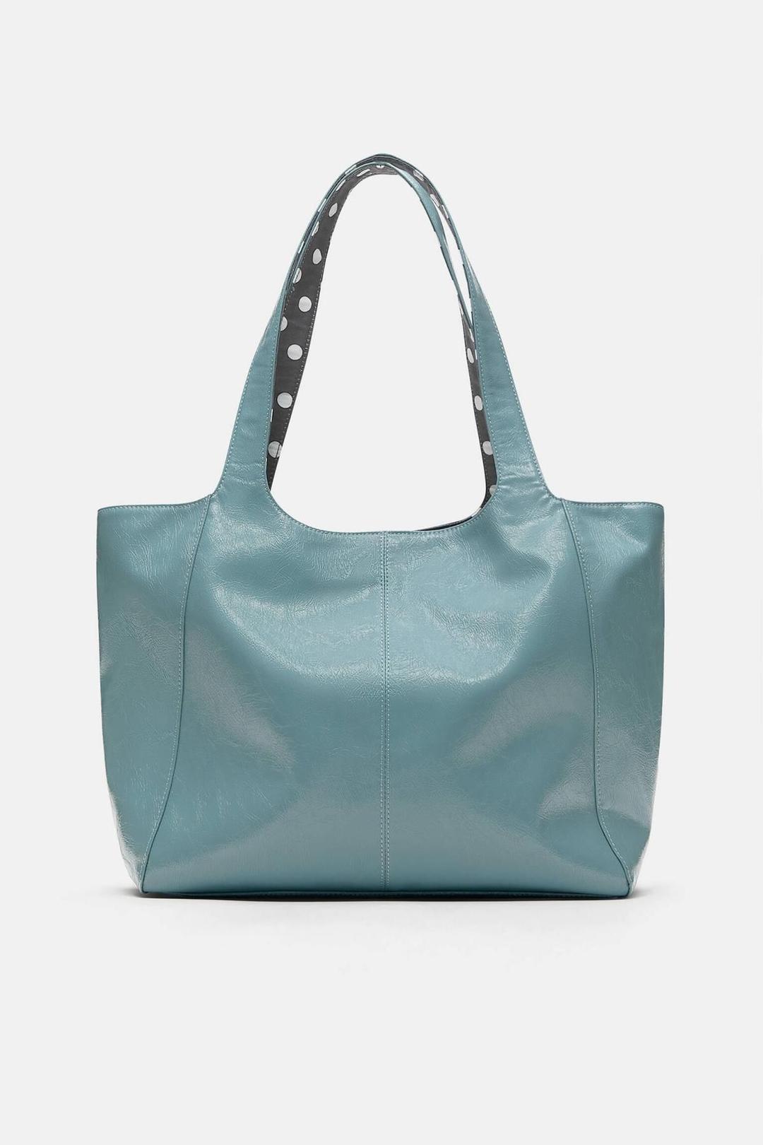 스페인샵 풀앤베어 도트 패턴 블루 토트백 4171/740 BLUE