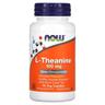 NOW Foods, L-테아닌, 100mg, 베지 캡슐 90정