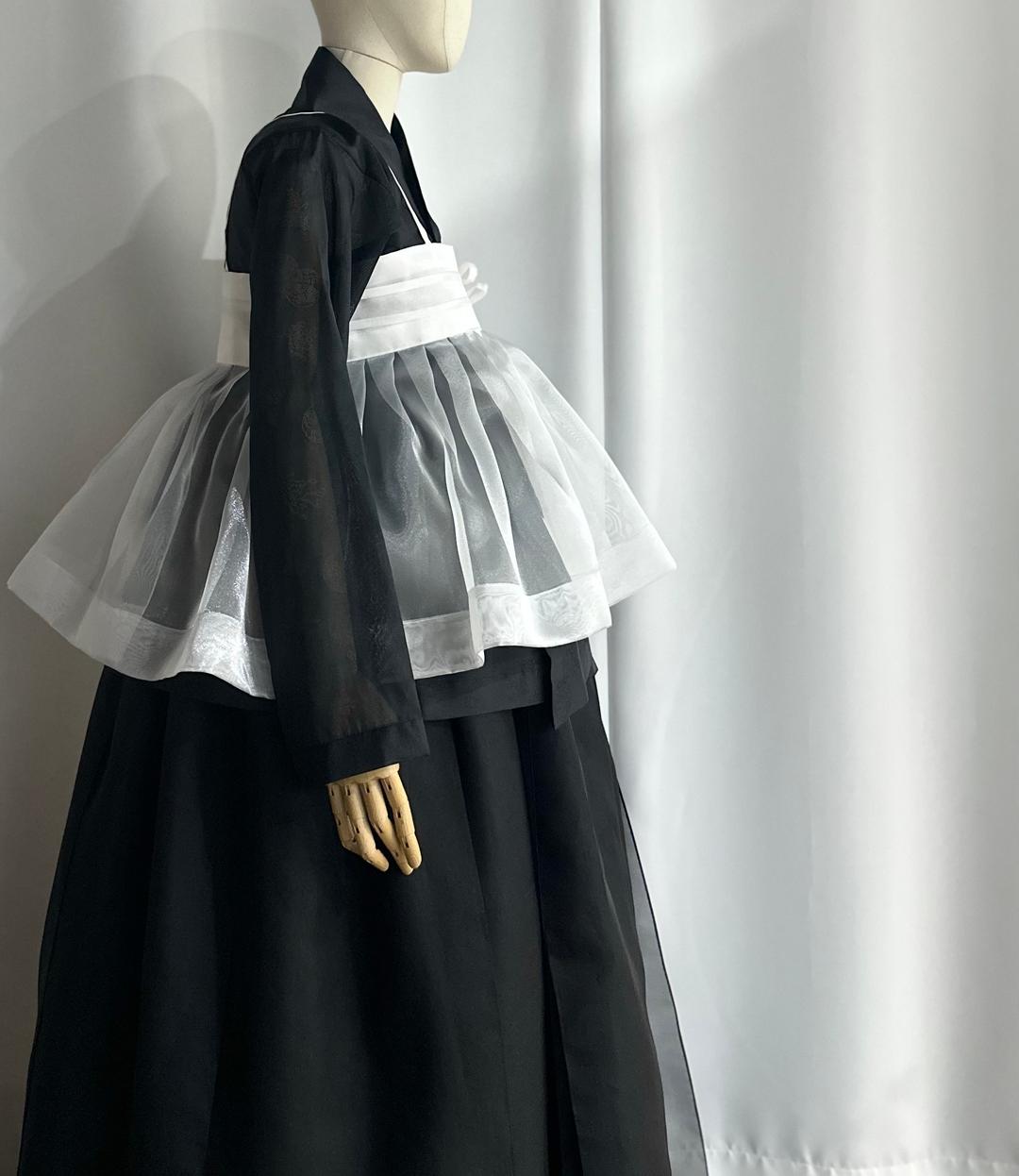 한복치마st 뷔스티에