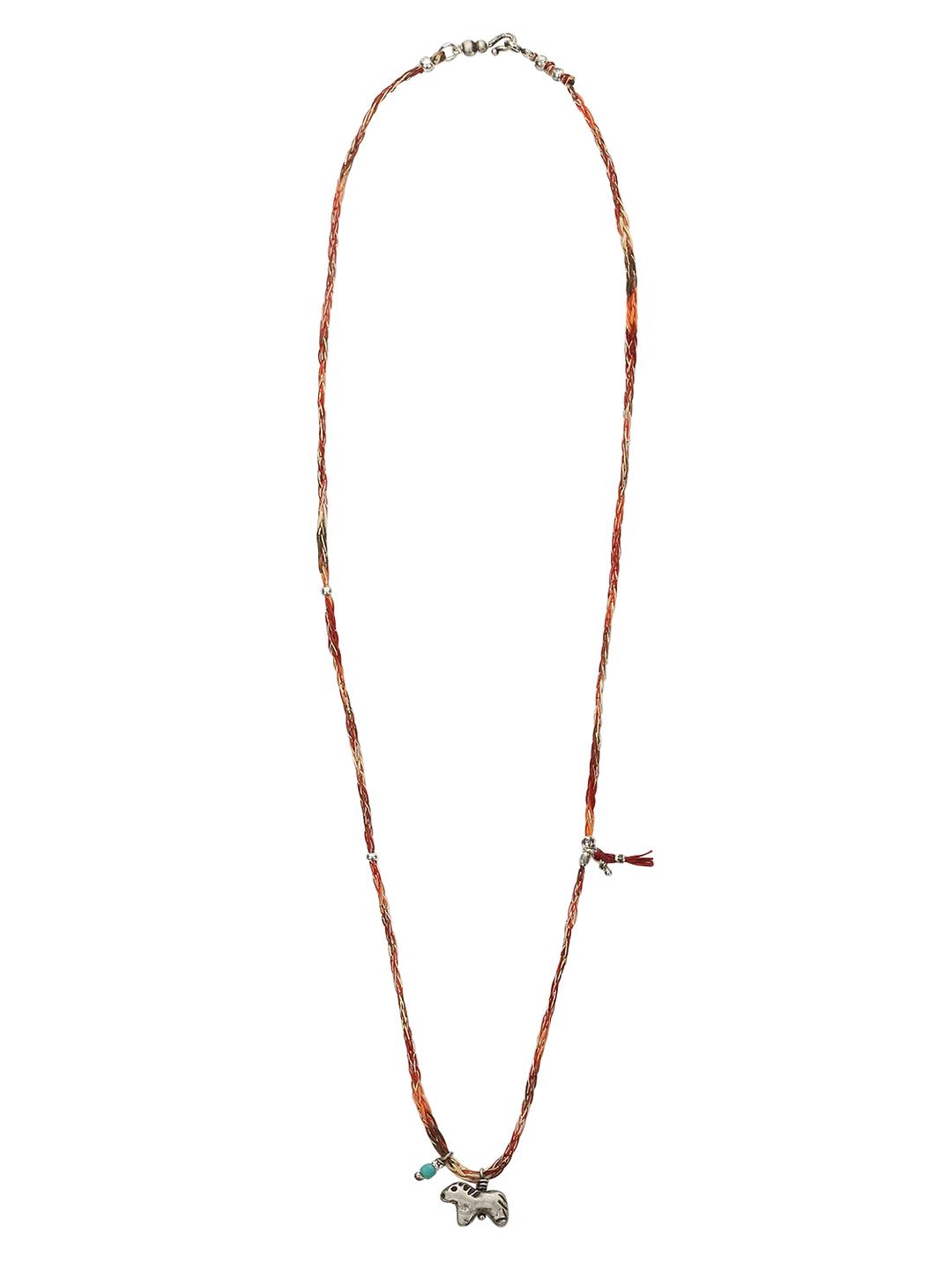 HORSE PENDANT STRING NECKLACE